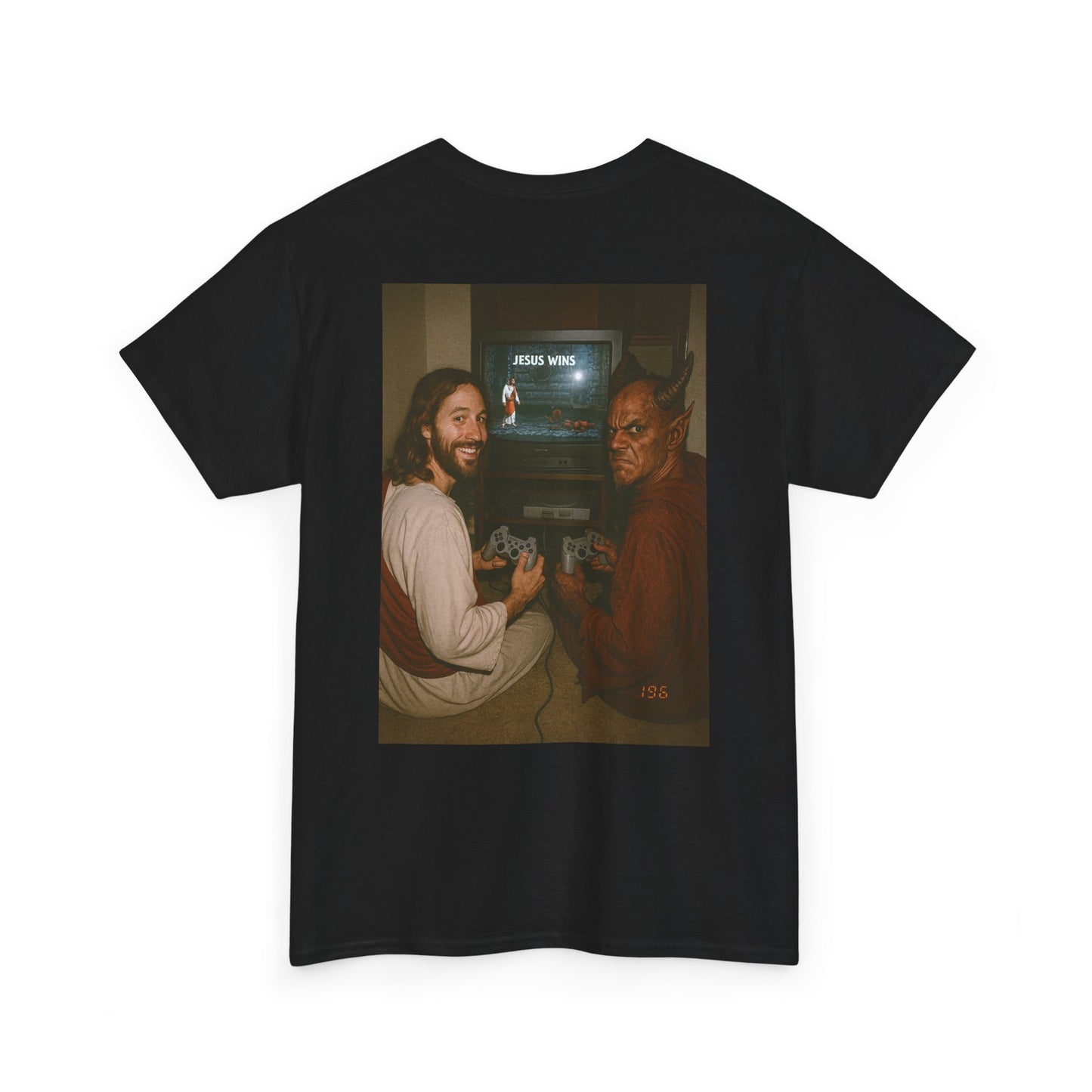 Jesus Wins 'Playstation' Tee