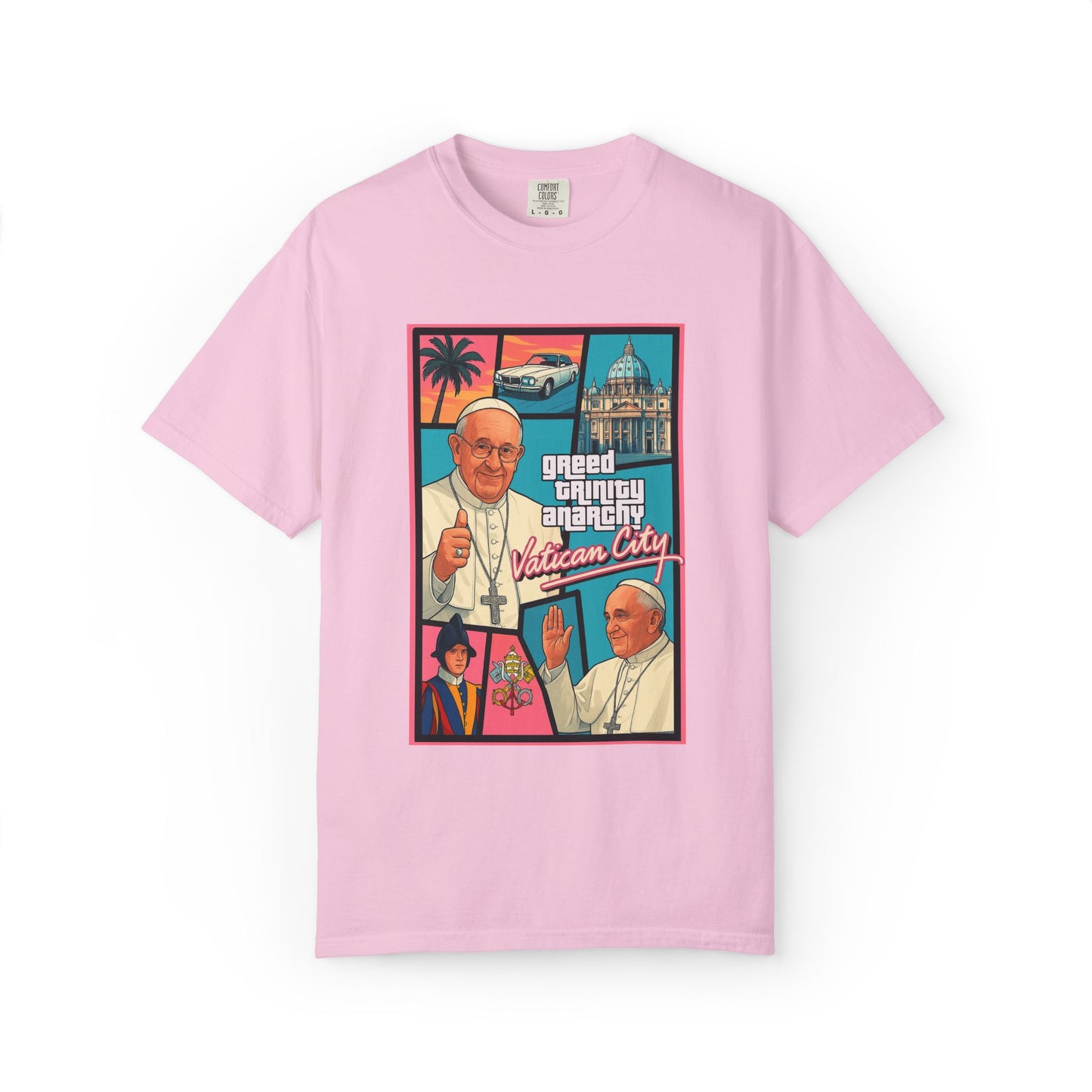 'Grand Theft Vatican City' Comfort Tee