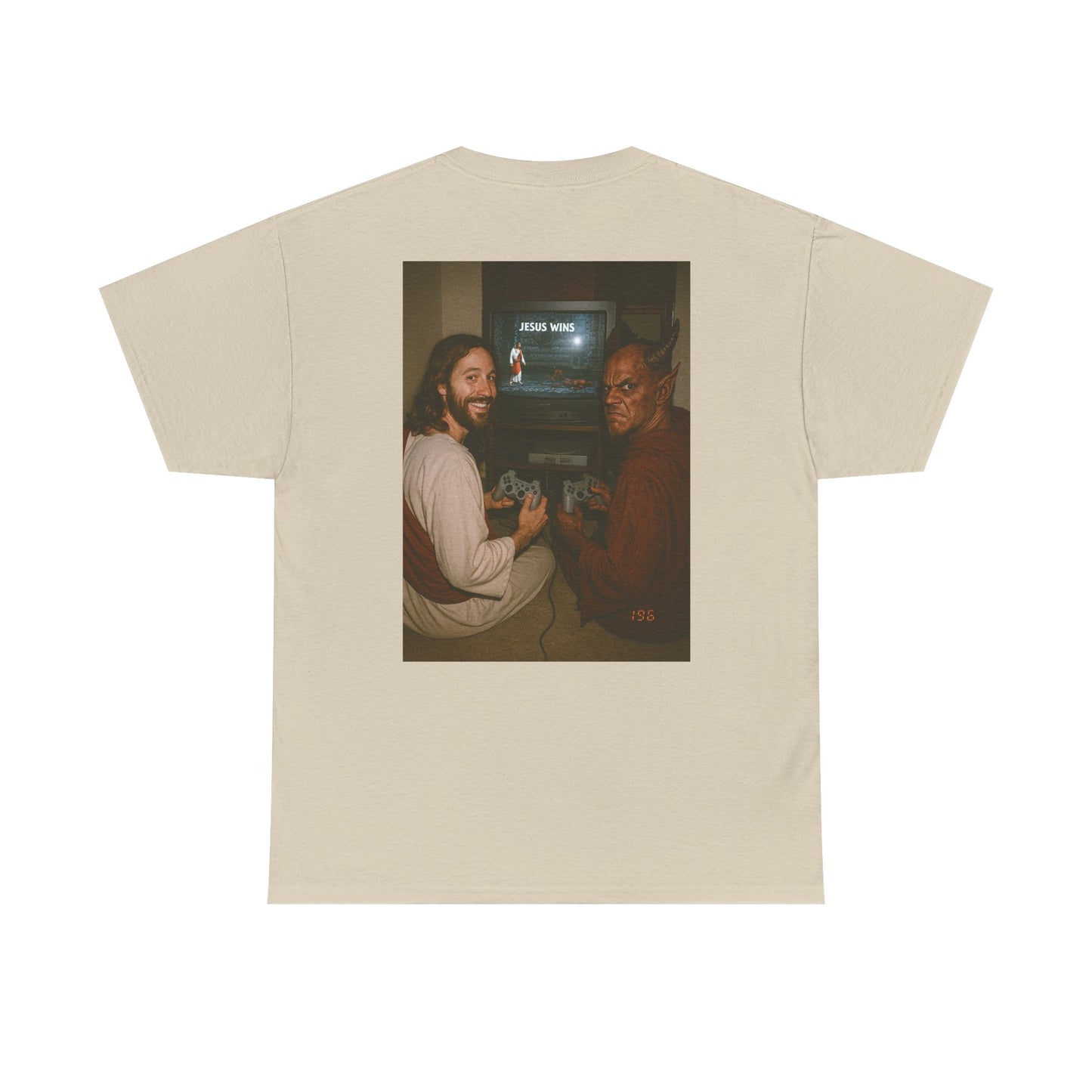 Jesus Wins 'Playstation' Tee
