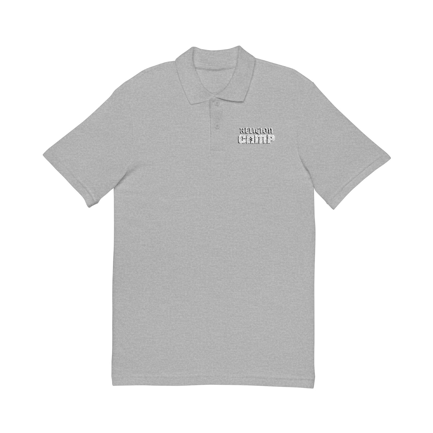 Religion Camp Embroidered Polo Shirt
