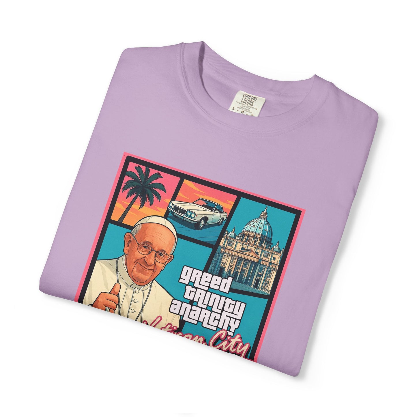 'Grand Theft Vatican City' Comfort Tee