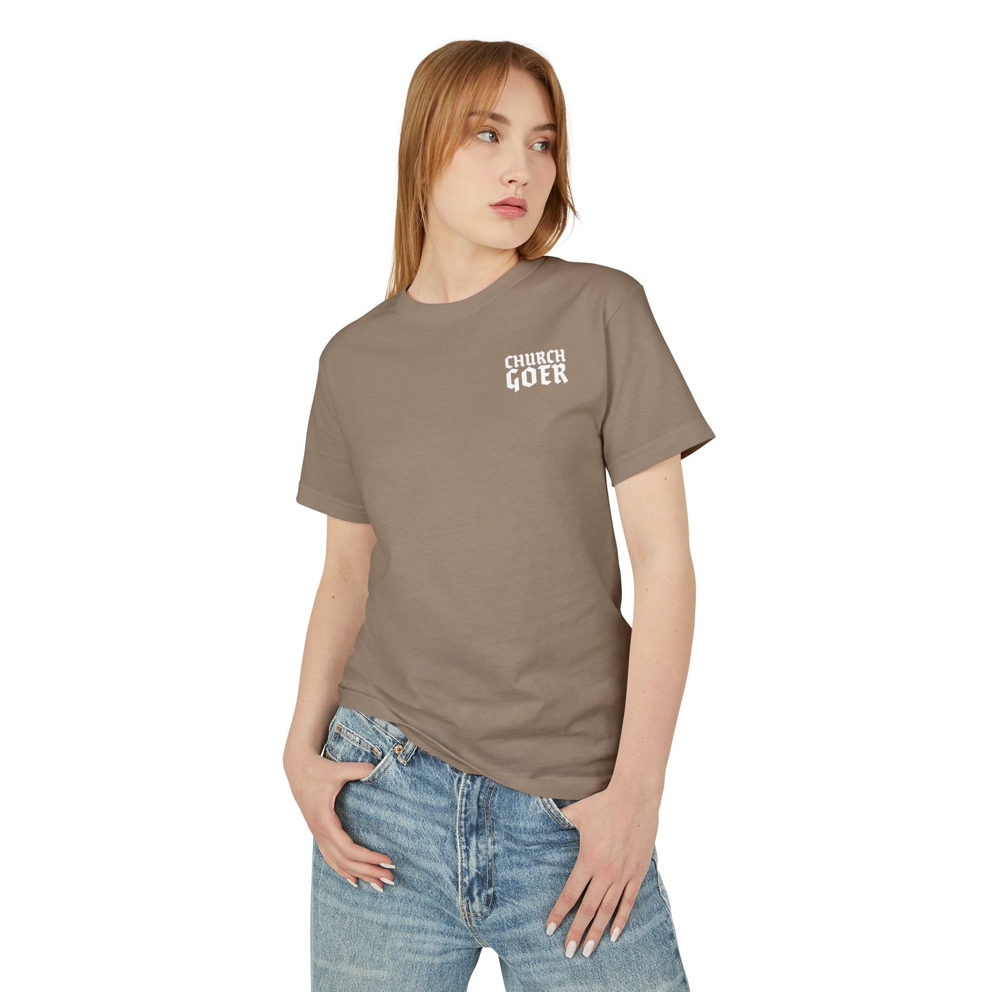 Church Goer - American Apparel Heavyweight Unisex Cotton Tee
