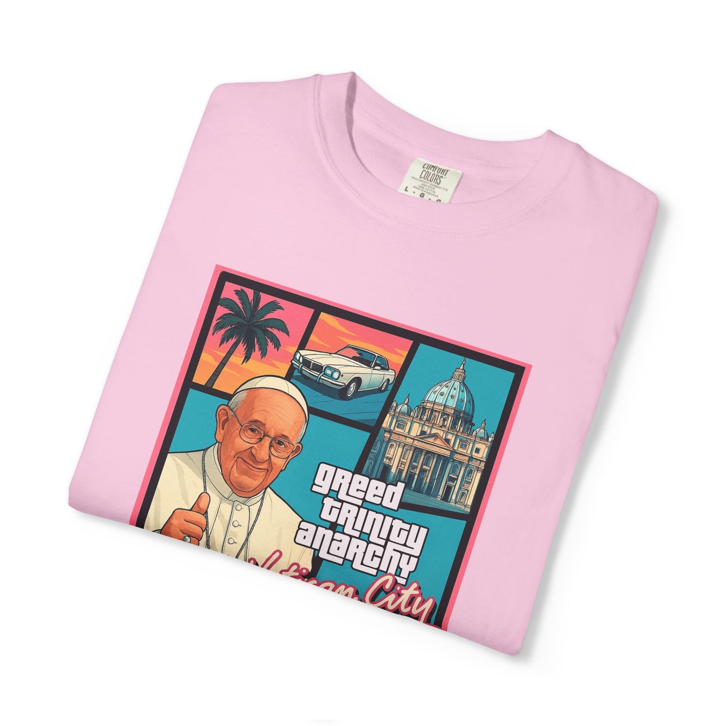 'Grand Theft Vatican City' Comfort Tee