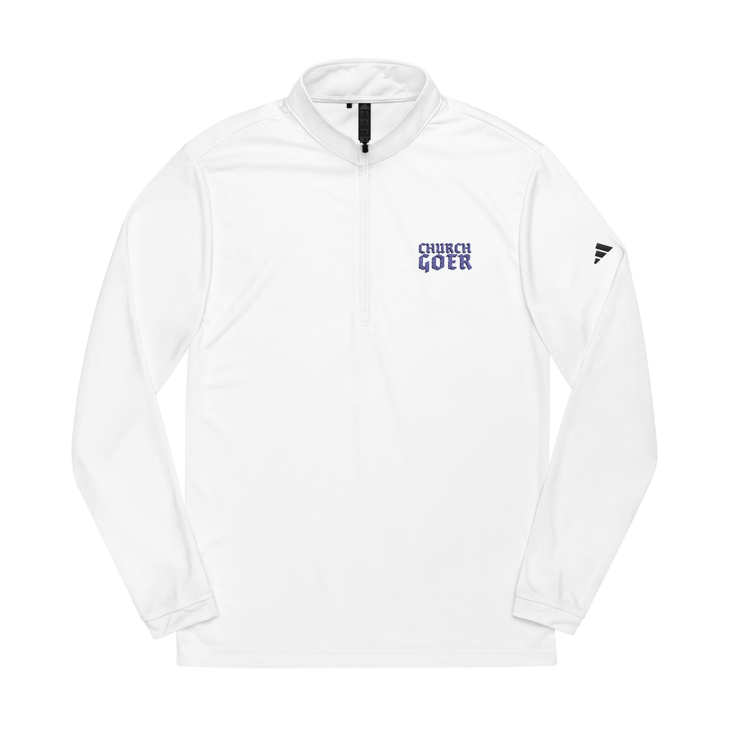 Church Goer - Adidas® Quarter-Zip Pullover