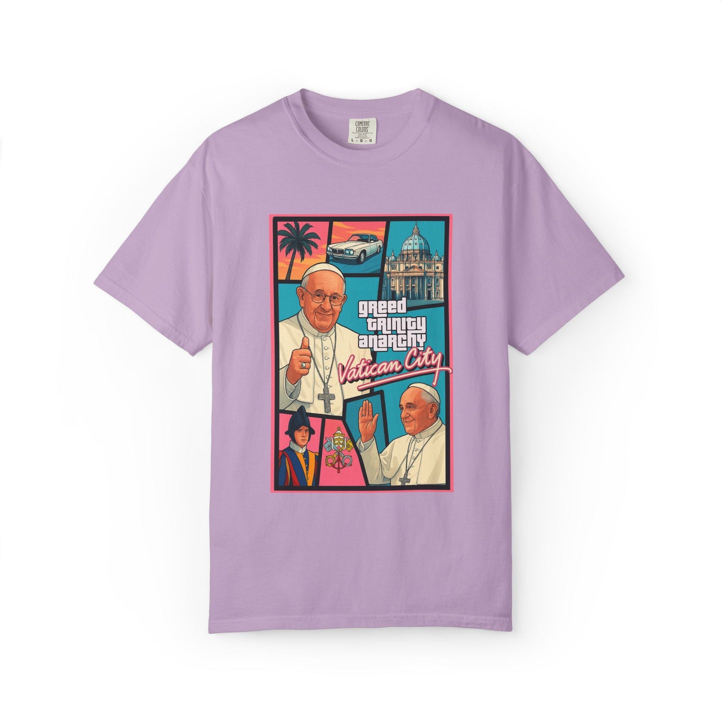 'Grand Theft Vatican City' Comfort Tee
