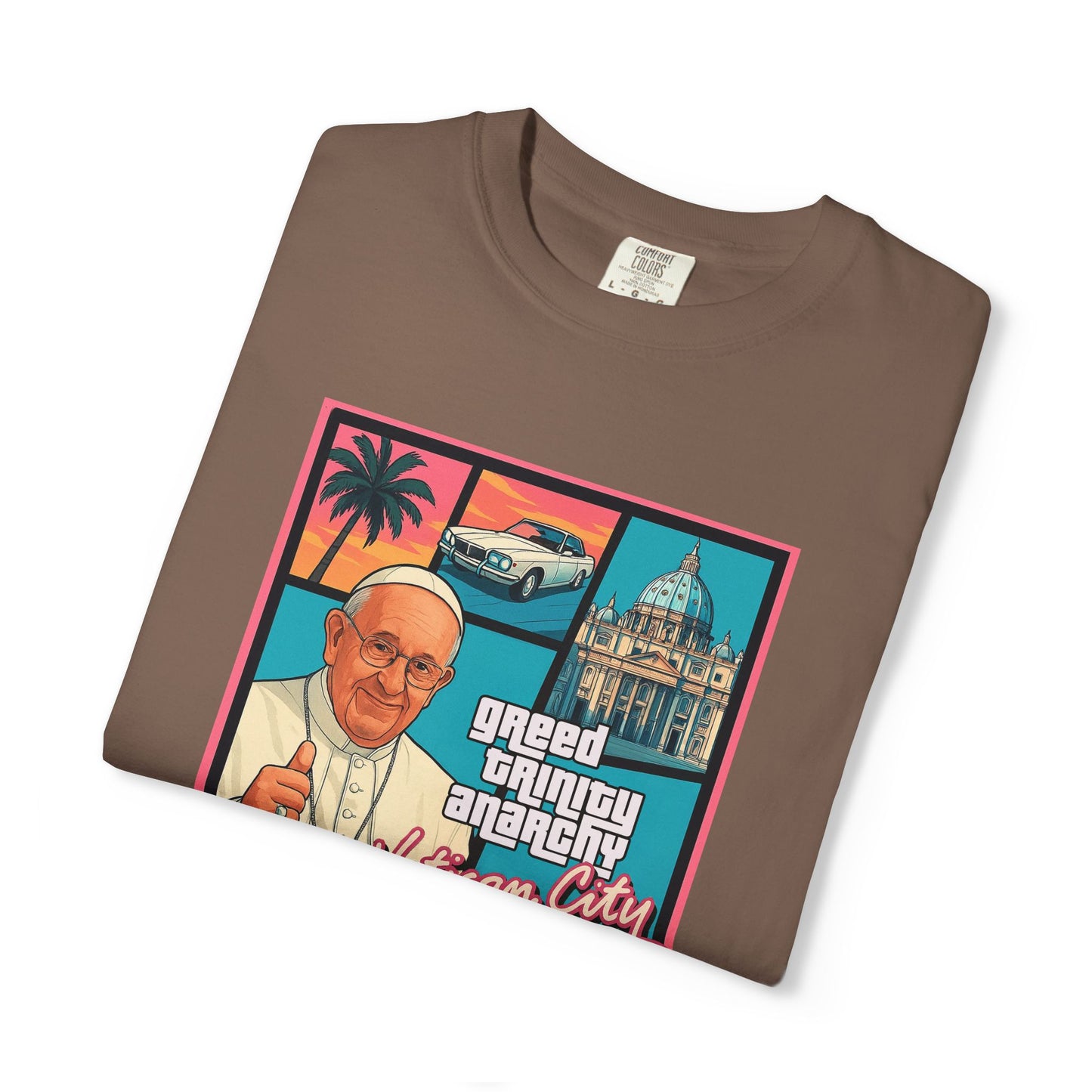 'Grand Theft Vatican City' Comfort Tee