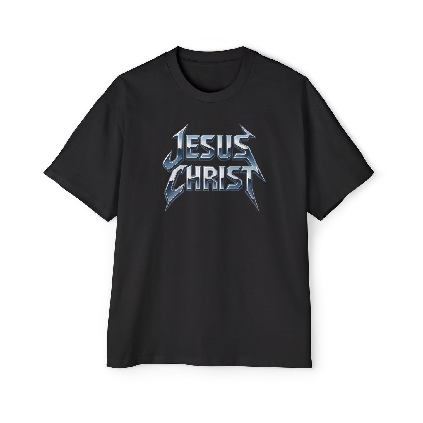 'Jesus Christ' Metal Oversized Tee