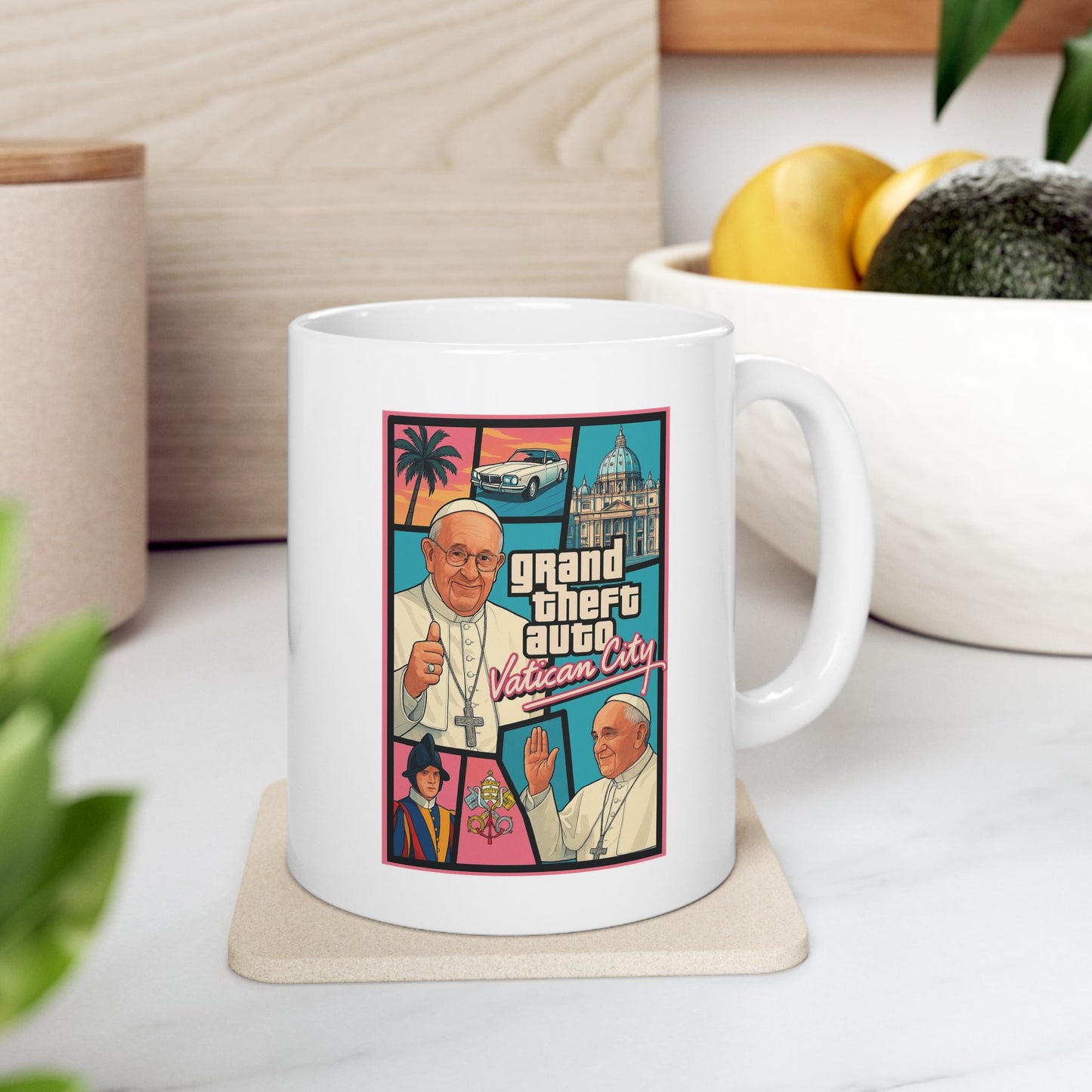 Limited Edition 'Vatican City' Ceramic Mug