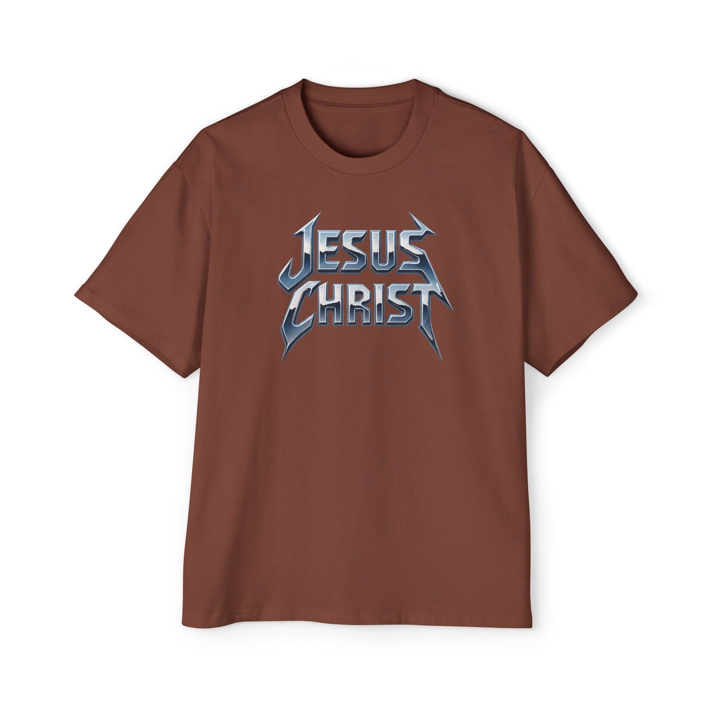 'Jesus Christ' Metal Oversized Tee