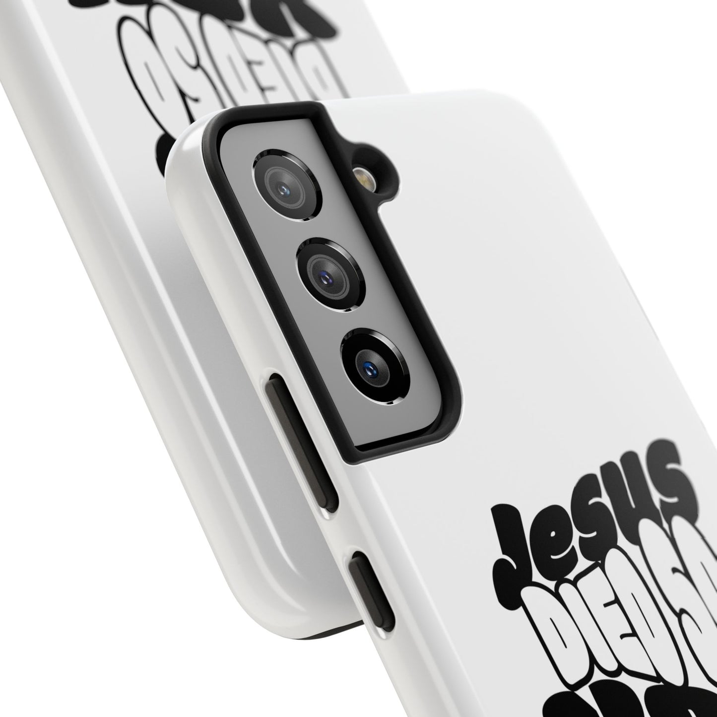'Jesus Died So You Can Live' Tough Phone Cases