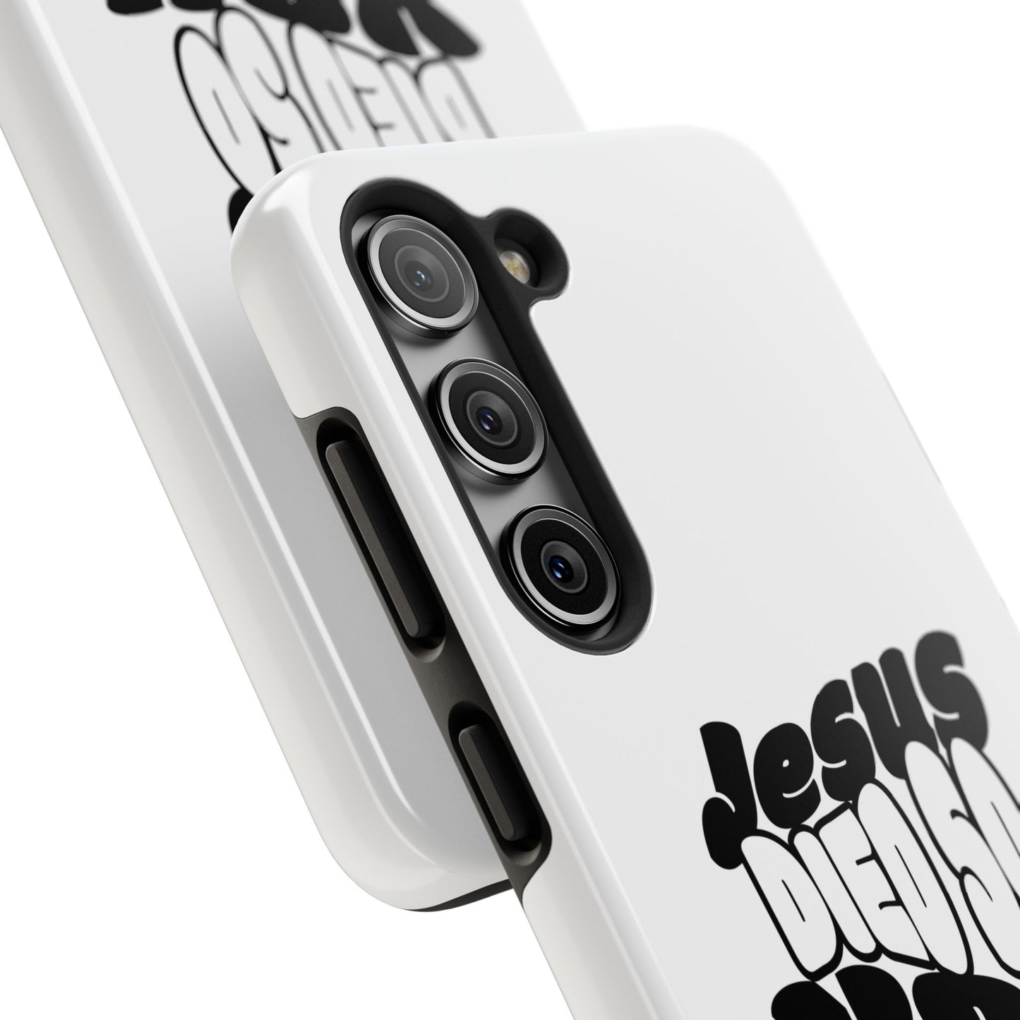 'Jesus Died So You Can Live' Tough Phone Cases