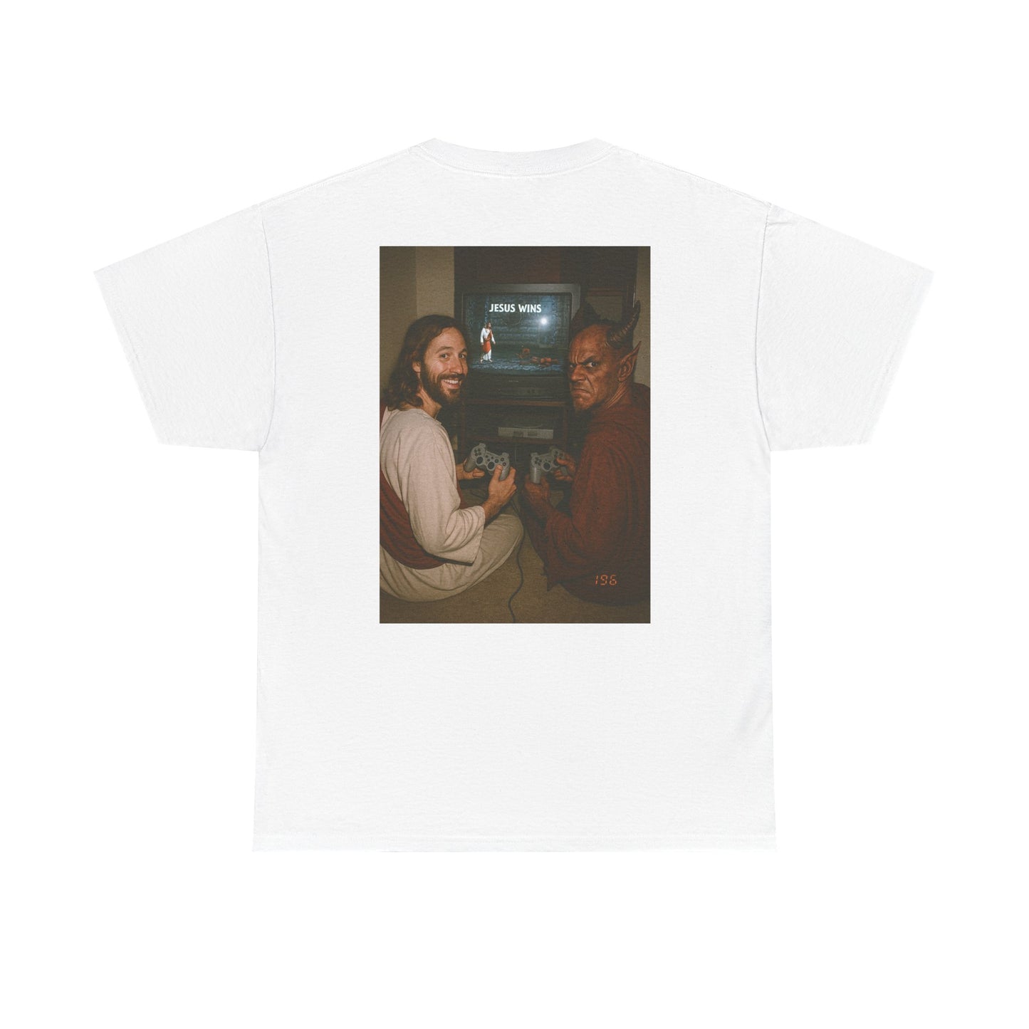 Jesus Wins 'Playstation' Tee