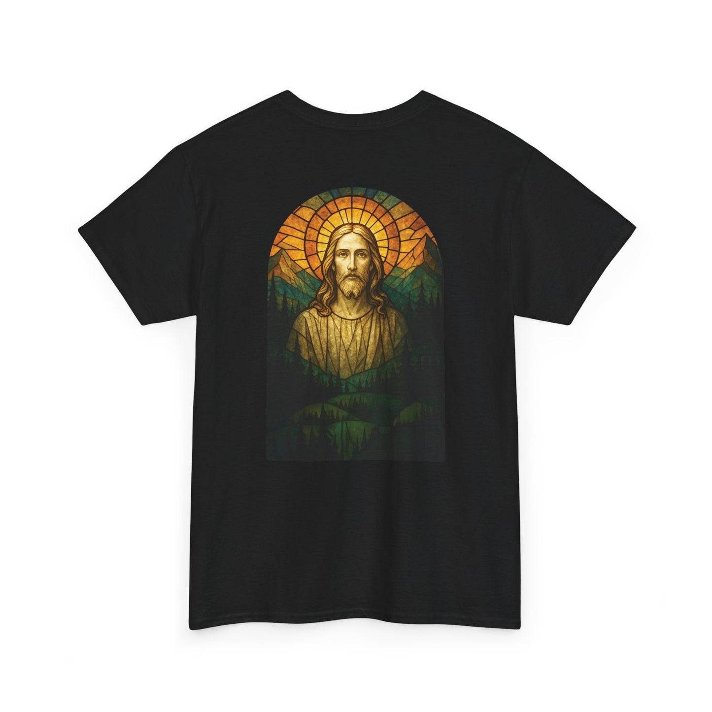 Stained Glass Jesus Tee