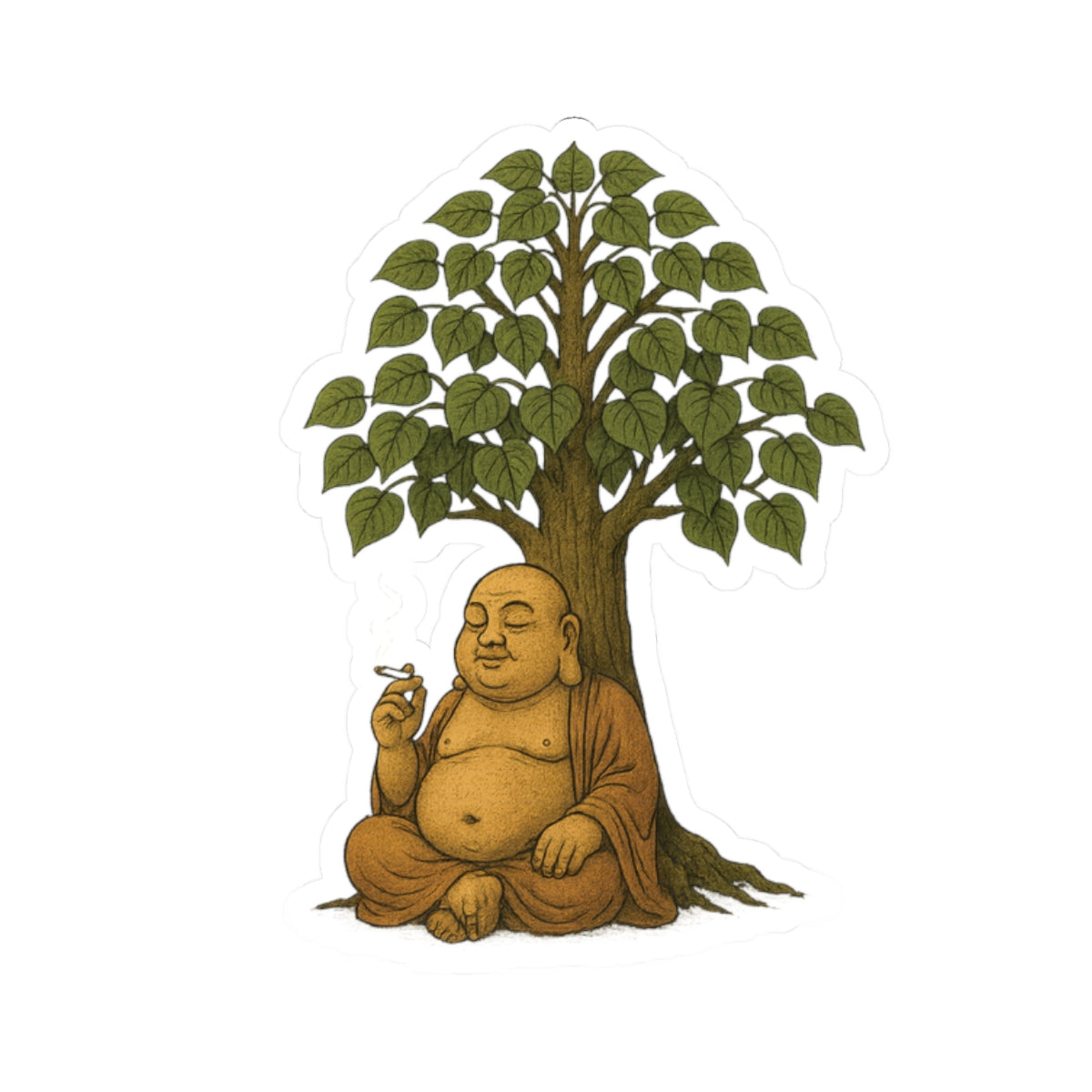 Chill Buddha Sticker