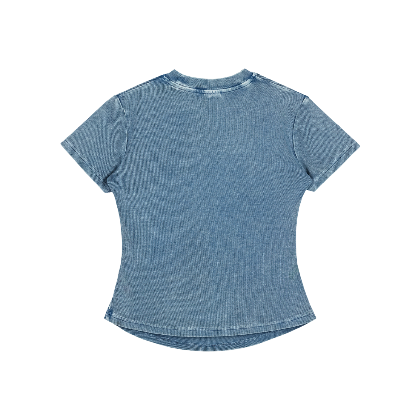 Eden Cross Vintaged-Wash Bodycon Tee