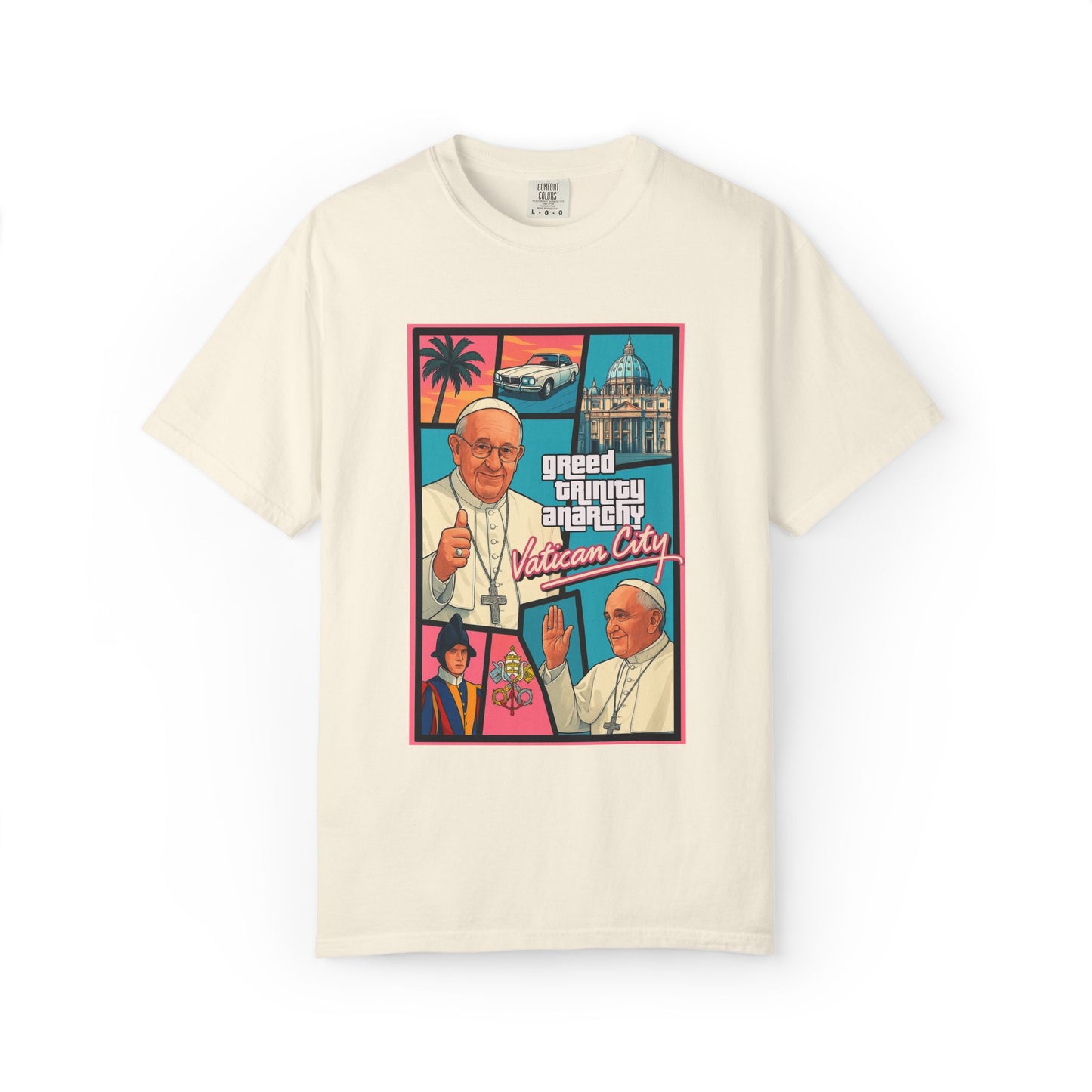 'Grand Theft Vatican City' Comfort Tee