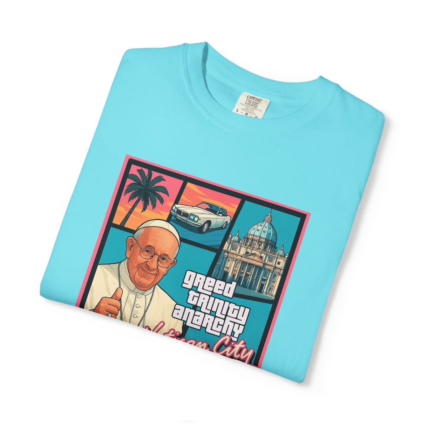 'Grand Theft Vatican City' Comfort Tee