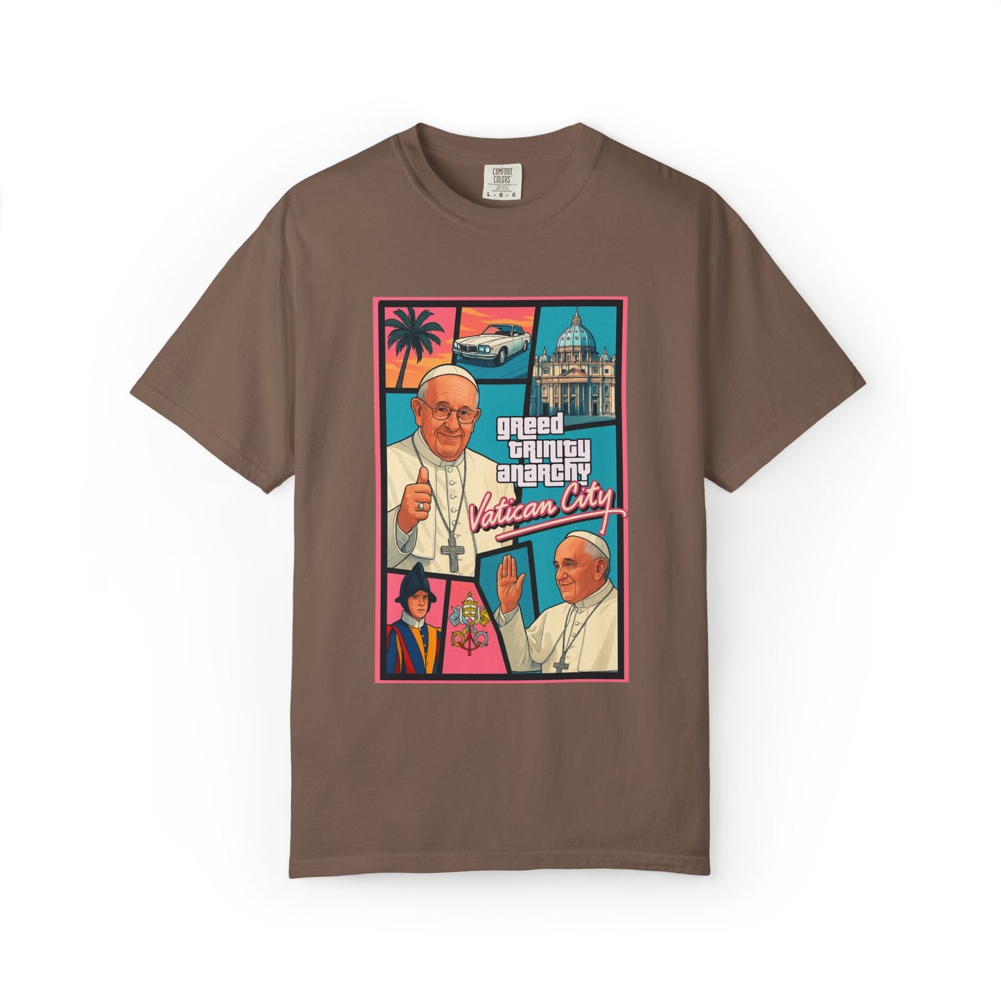 'Grand Theft Vatican City' Comfort Tee