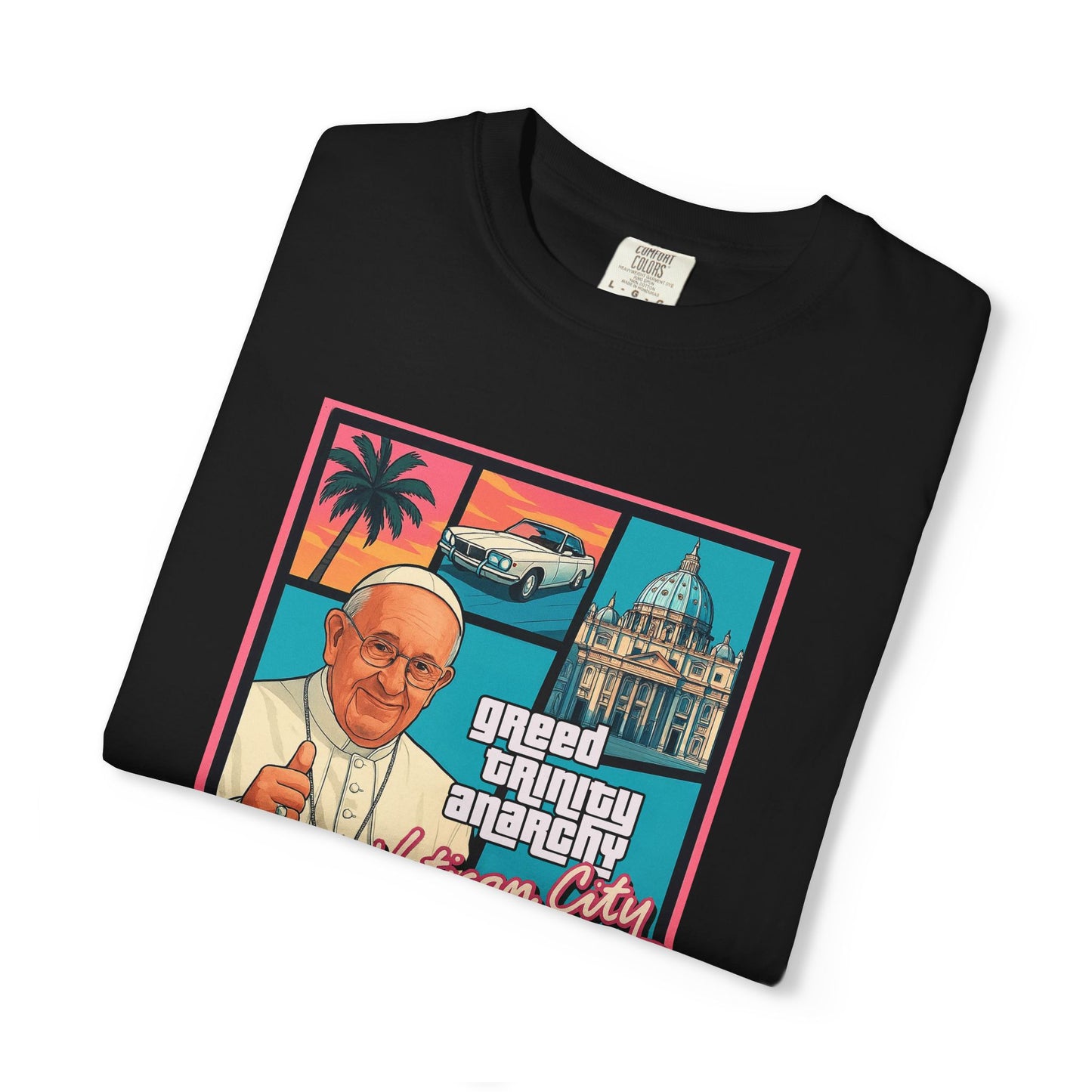 'Grand Theft Vatican City' Comfort Tee