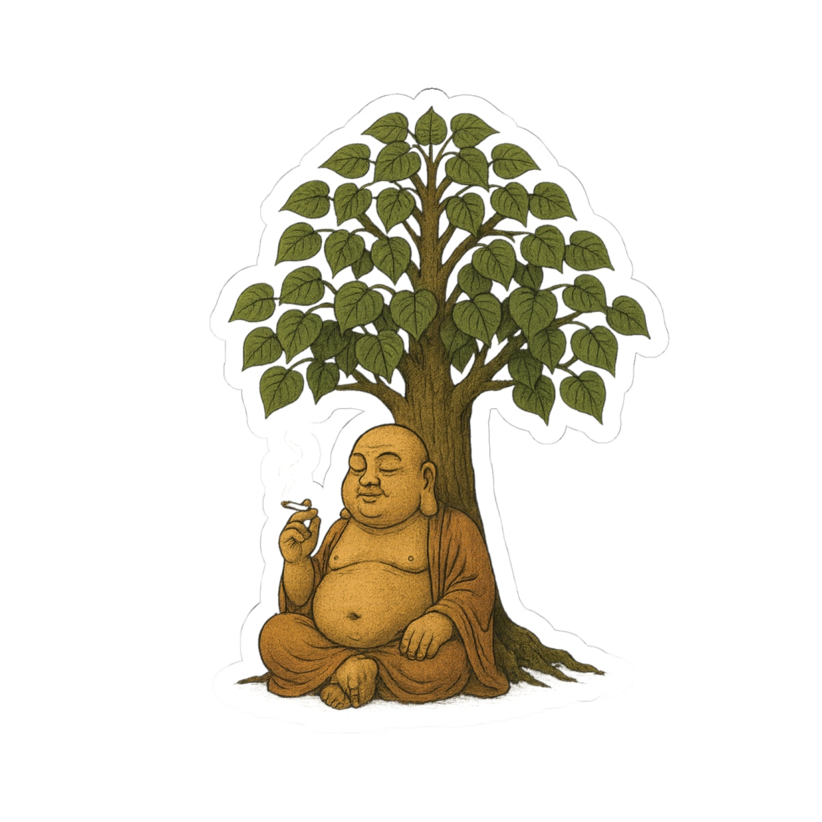 Chill Buddha Sticker