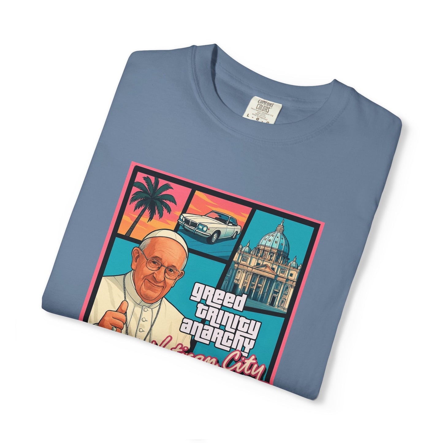 'Grand Theft Vatican City' Comfort Tee