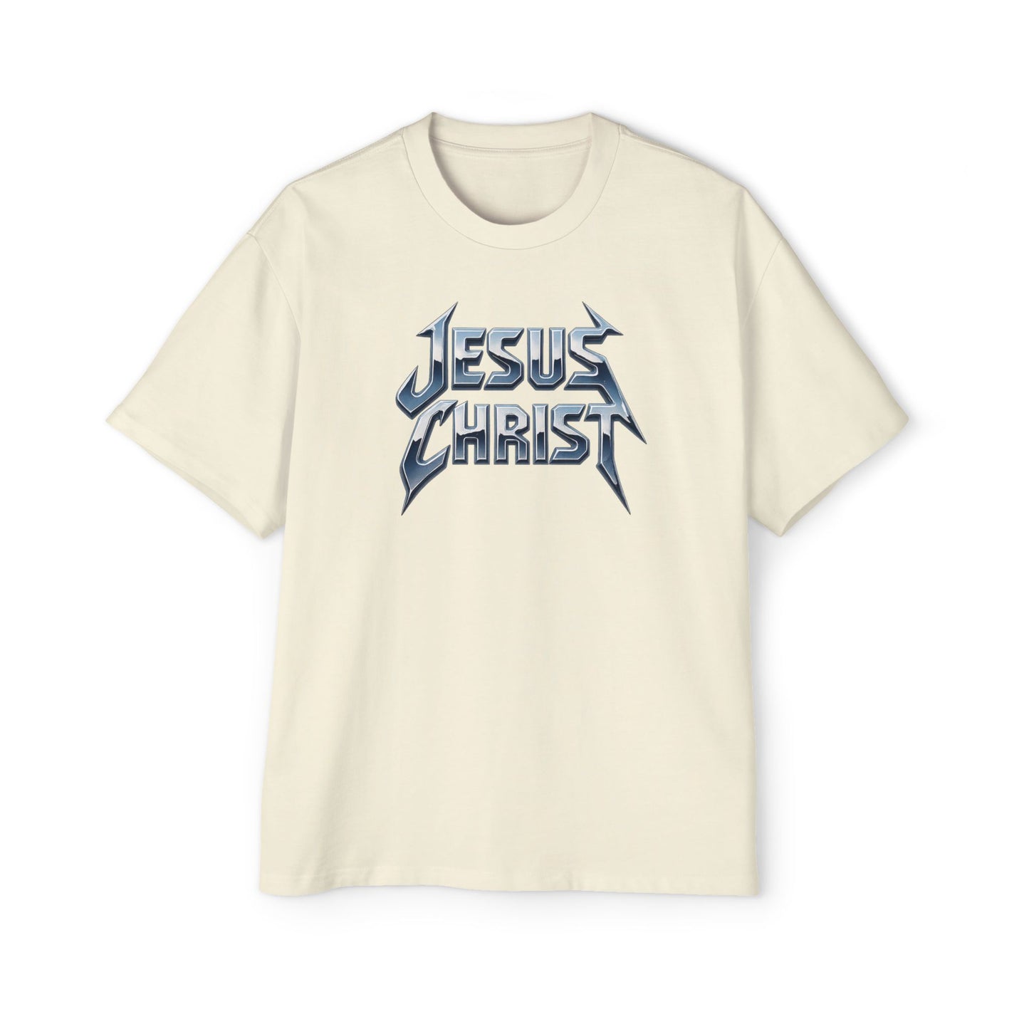 'Jesus Christ' Metal Oversized Tee
