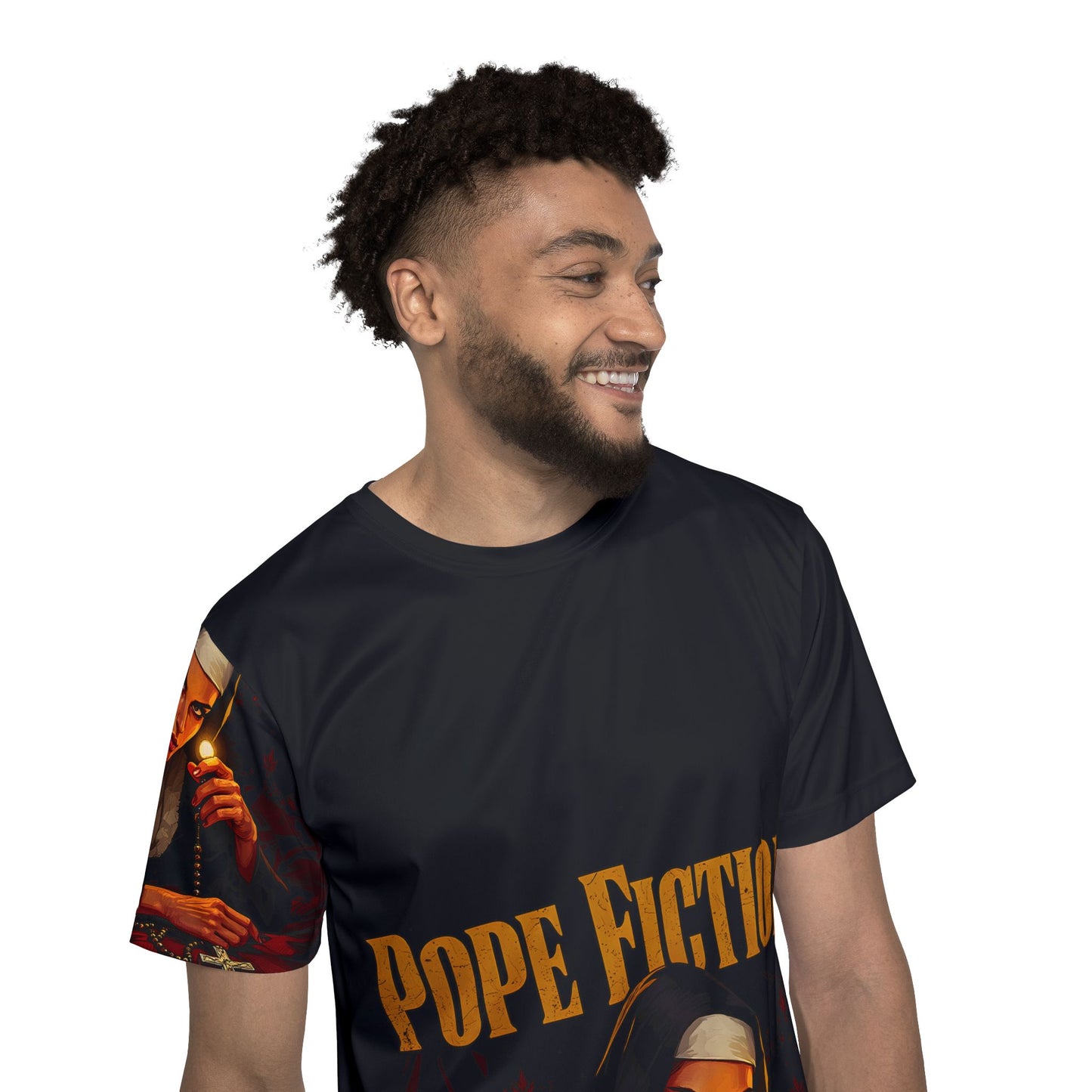Pope Fiction Men's Sports Jersey