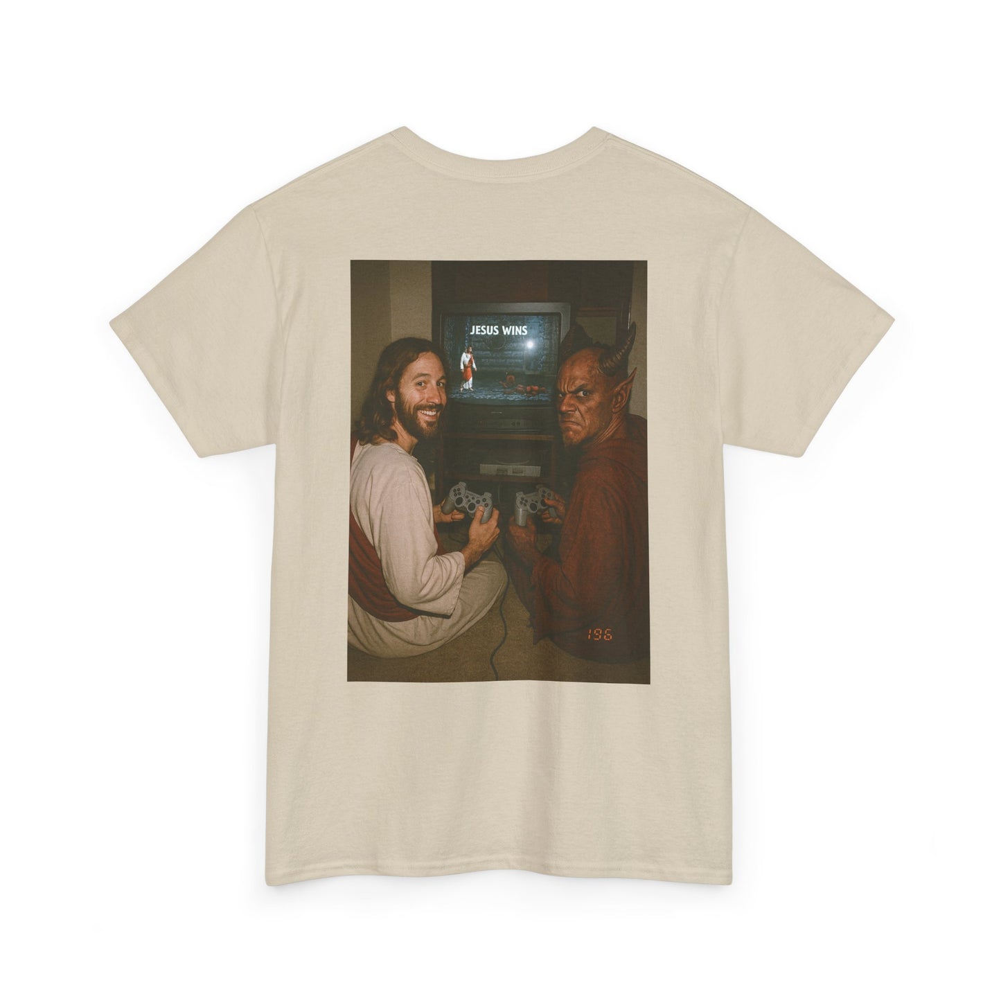 Jesus Wins 'Playstation' Tee