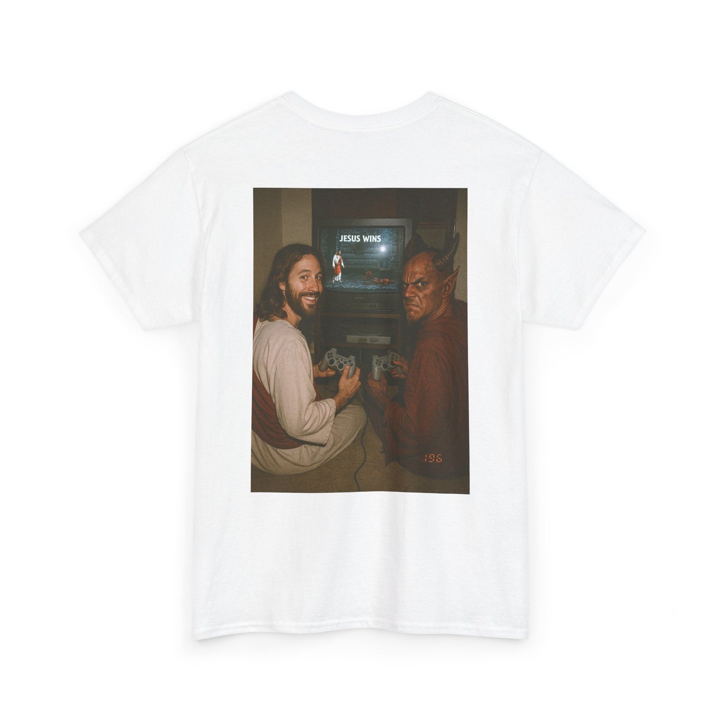 Jesus Wins 'Playstation' Tee