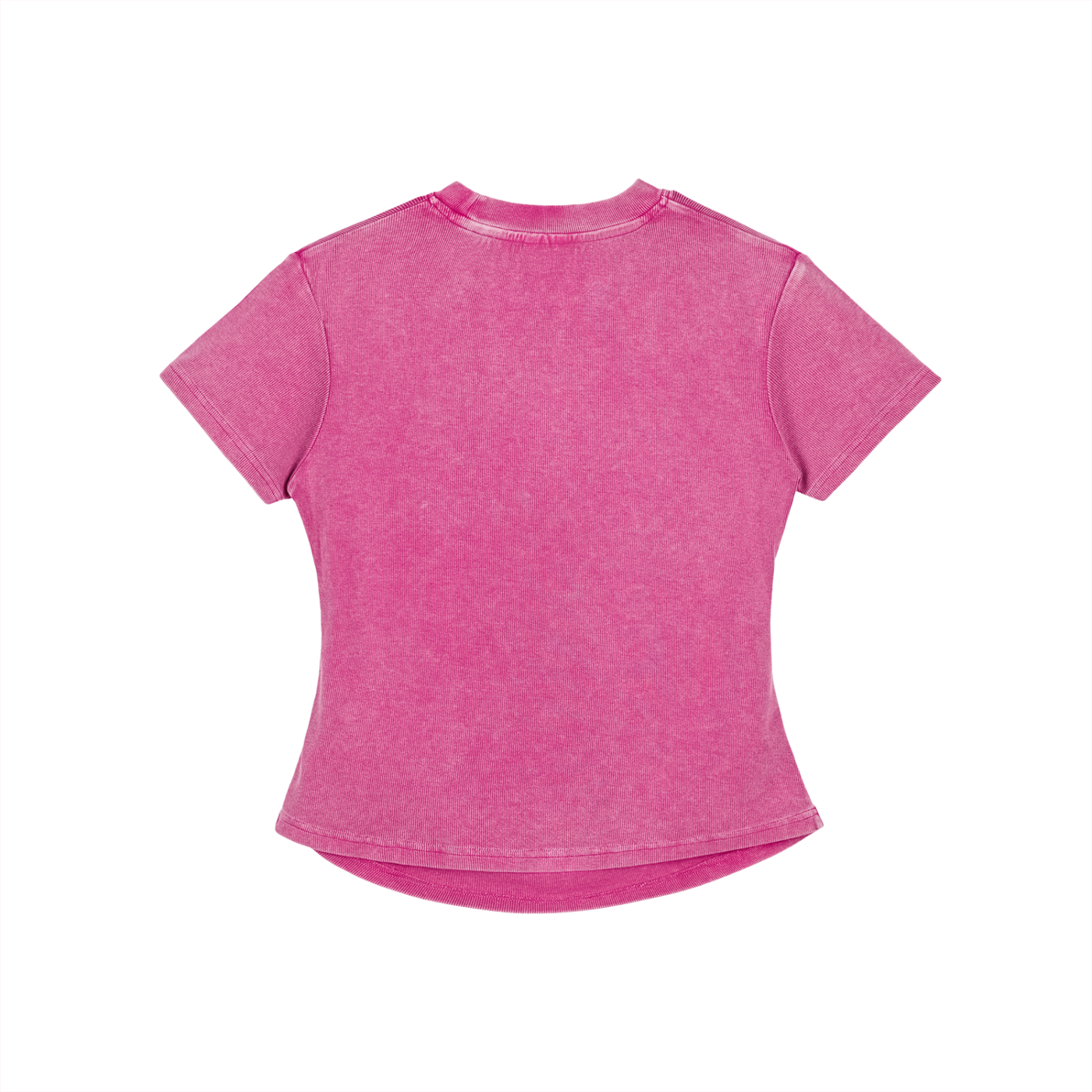 Eden Cross Vintaged-Wash Bodycon Tee