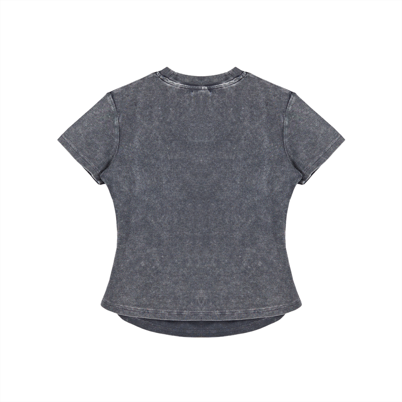 Eden Cross Vintaged-Wash Bodycon Tee