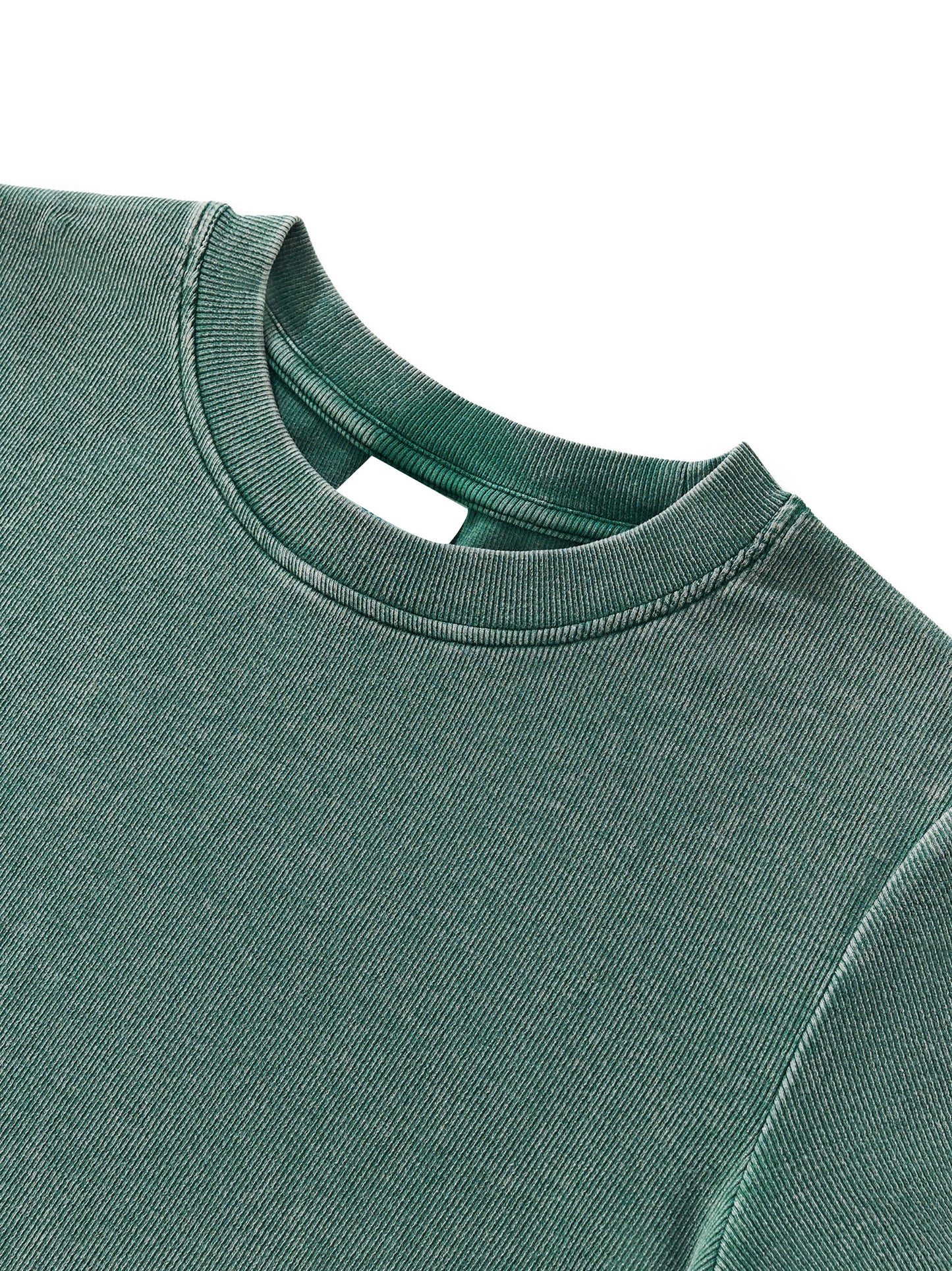 Eden Cross Vintaged-Wash Bodycon Tee