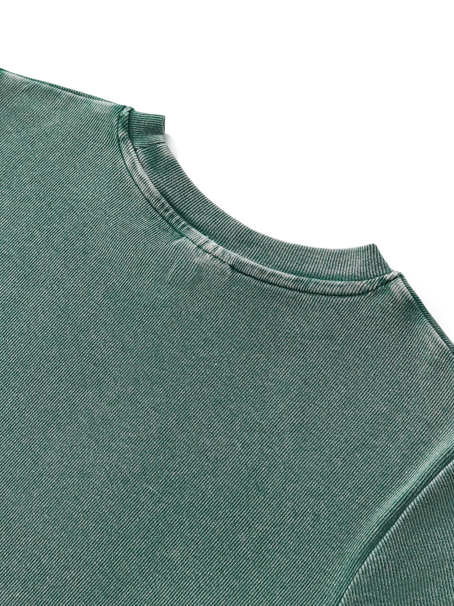 Eden Cross Vintaged-Wash Bodycon Tee