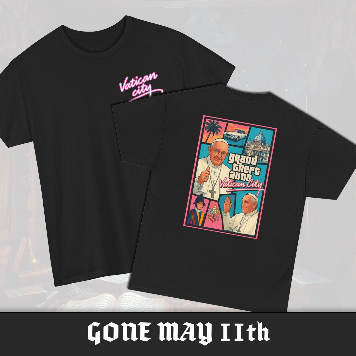 'Vice City' Pope Francis Tee