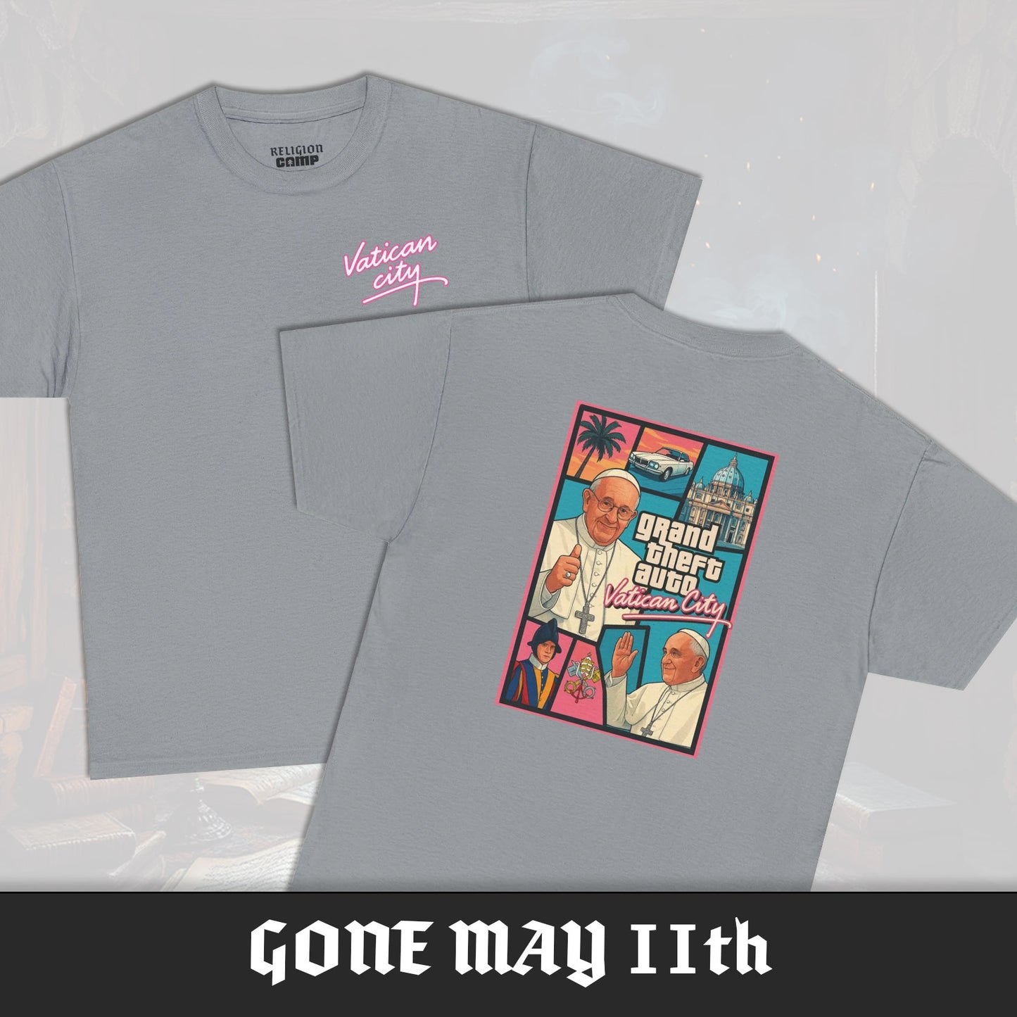 'Vice City' Pope Francis Tee