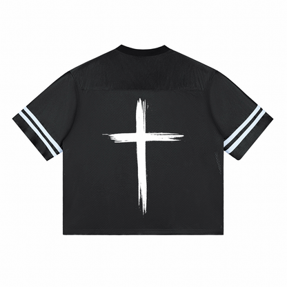 'Jesus Saves' Mesh Jersey