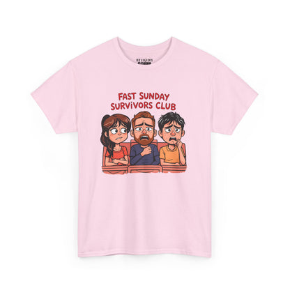 'Fast Sunday Survivors Club' Comfort Tee