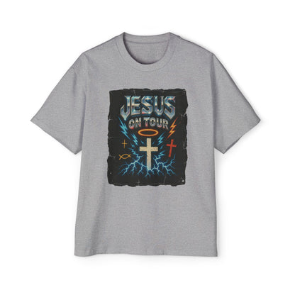 'Jesus on Tour: Holy Thunder' Oversized Tee