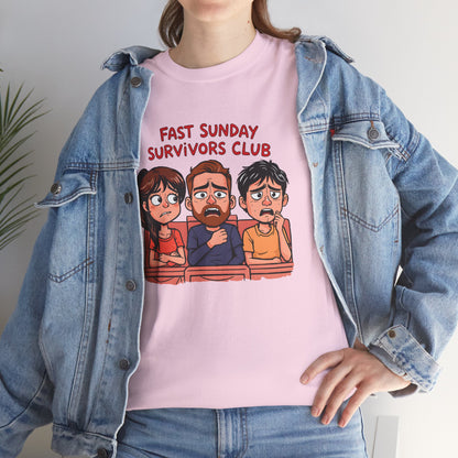 'Fast Sunday Survivors Club' Comfort Tee