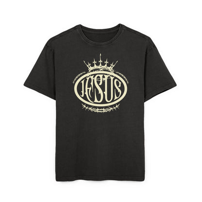 'Crown of Thorns' Washed Oversized Tee