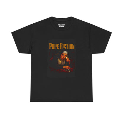 'Pope Fiction' Heavy Cotton Tee