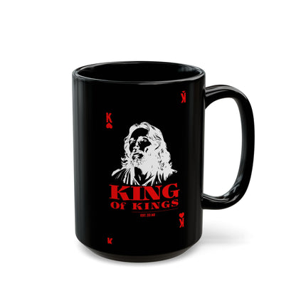 King of Kings Black Mug