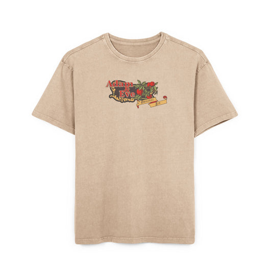 'Adam & Eve' Washed Oversized Tee