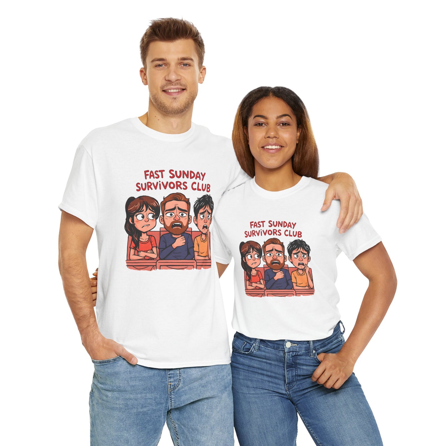 'Fast Sunday Survivors Club' Comfort Tee