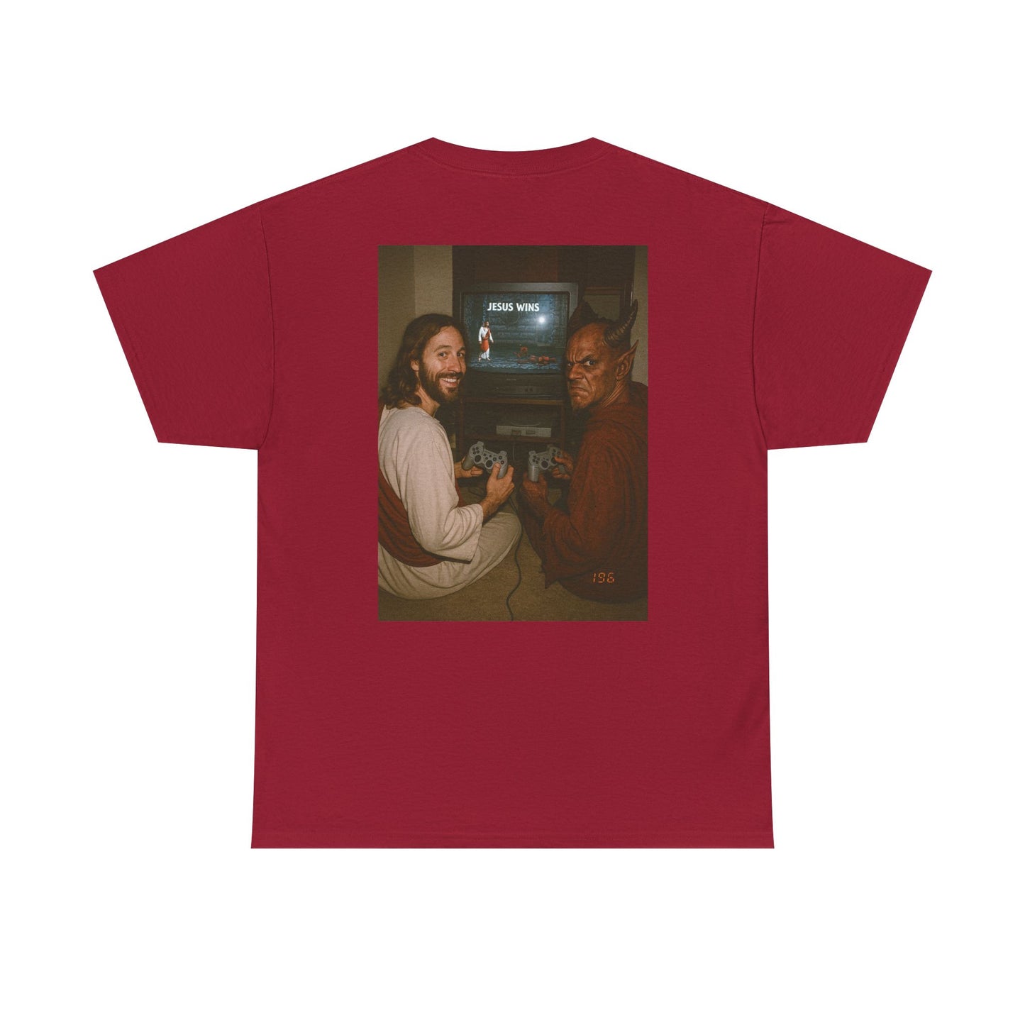 Jesus Wins 'Playstation' Tee