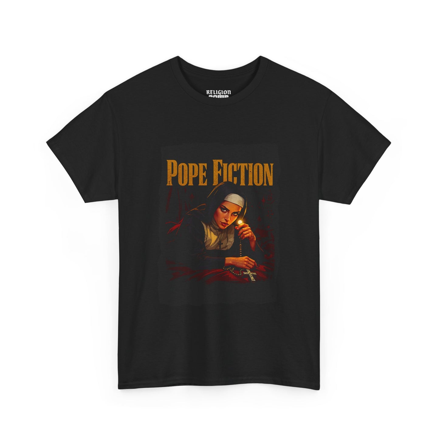 'Pope Fiction' Heavy Cotton Tee