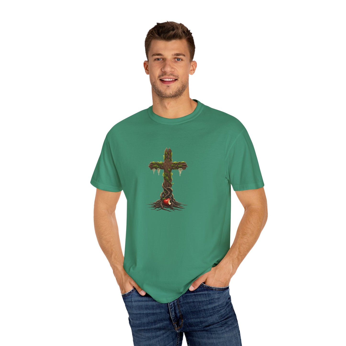 Garden of Eden Cross Comfort Tee