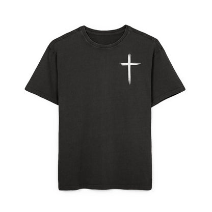 'He Is Risen' Washed Oversized Tee