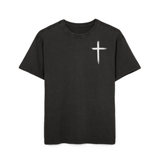 'He Is Risen' Washed Oversized Tee