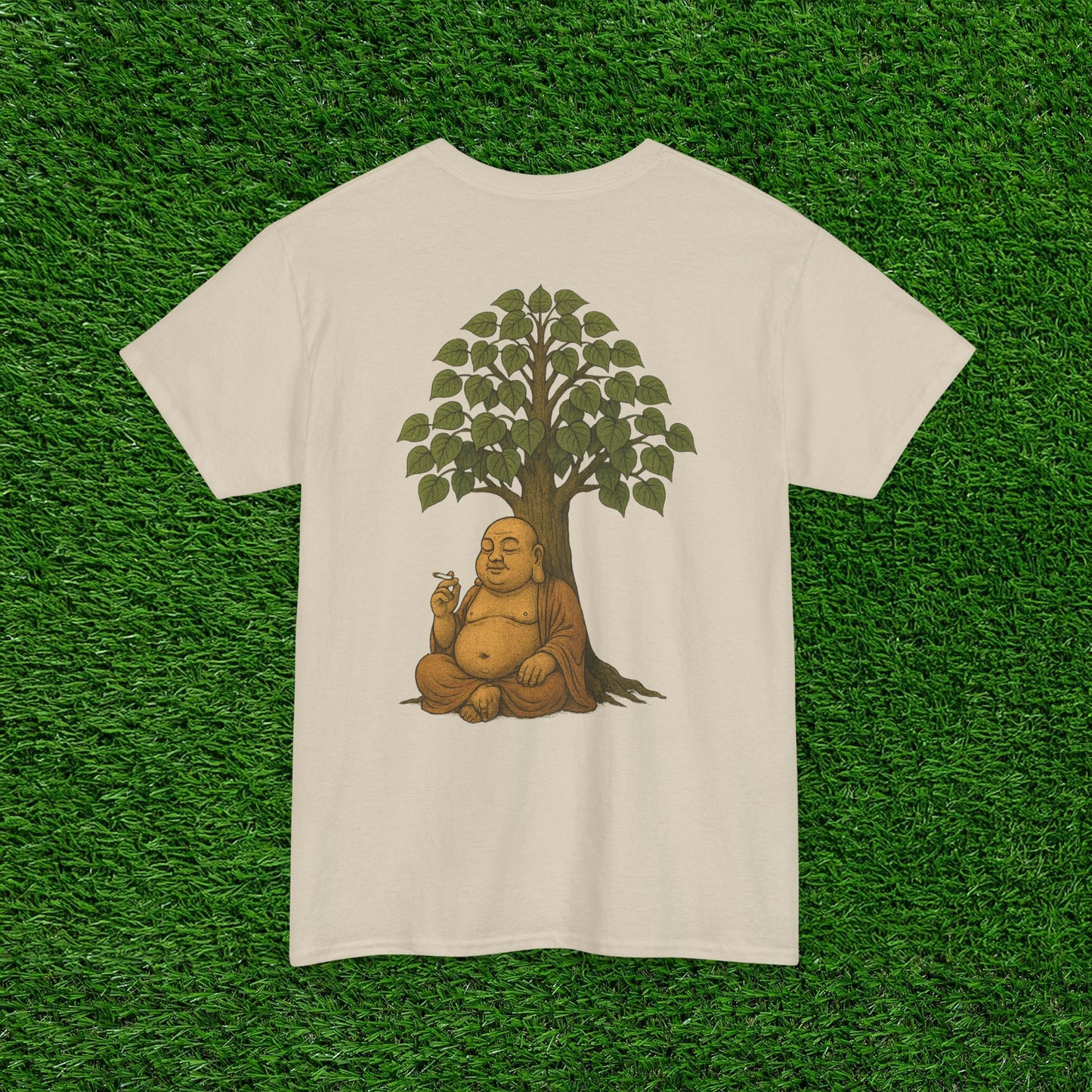 'Inner Peace, Outer Puff' Buddha Tee